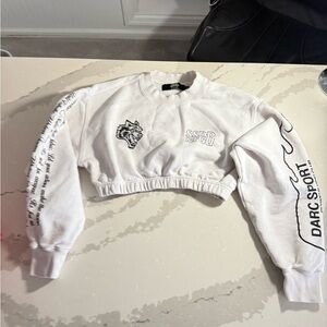 Darc Sport Cropped Cinched Sweatshirt